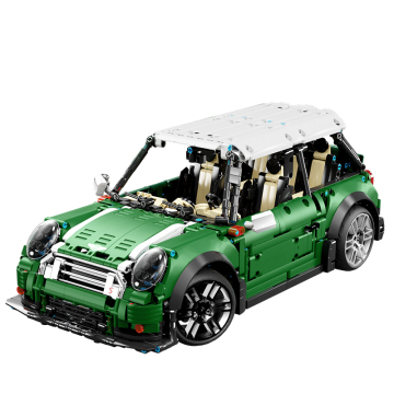 DIY Electroplated Mini Sports Car Building Blocks Toy for Child Education and Manufacturing Fun