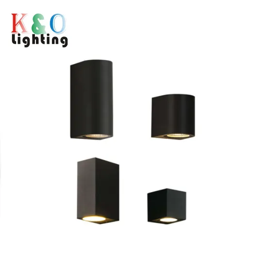 IP65 Adjustable Square LED Wall Lamp - Outdoor Waterproof Sconce