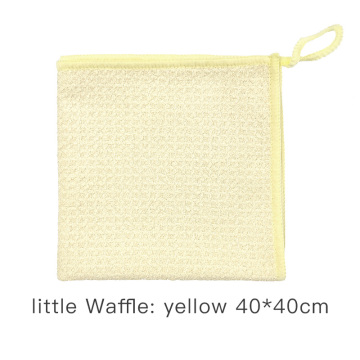 Waffle towel cleaning cloths microfiber high quality