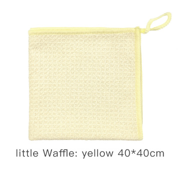 pano de lavagem de microfibra waffle de limpeza de pano de limpeza de toalhas de toalha de pano de limpeza de microfibra de alta qualidade