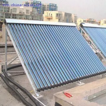 Solar Collectors with heat pipes
