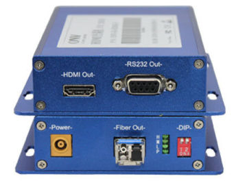 High Definition Fiber Optic Video Transmitter 225mhz With Hdmi 1.3b Video Interface