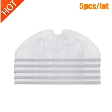 5pcs Roborock S50 S51 Parts Mop Cloths Suitable for Xiaomi Vacuum Cleaner Generation 2 Dry Wet Mopping Cleaning accessories