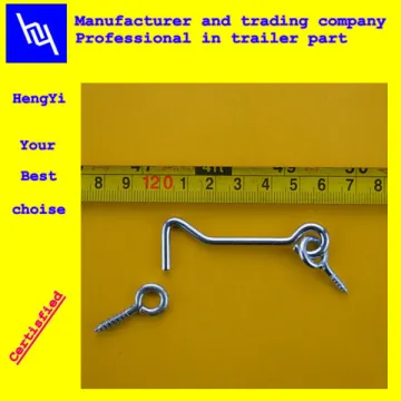 carbon steel hook and eye