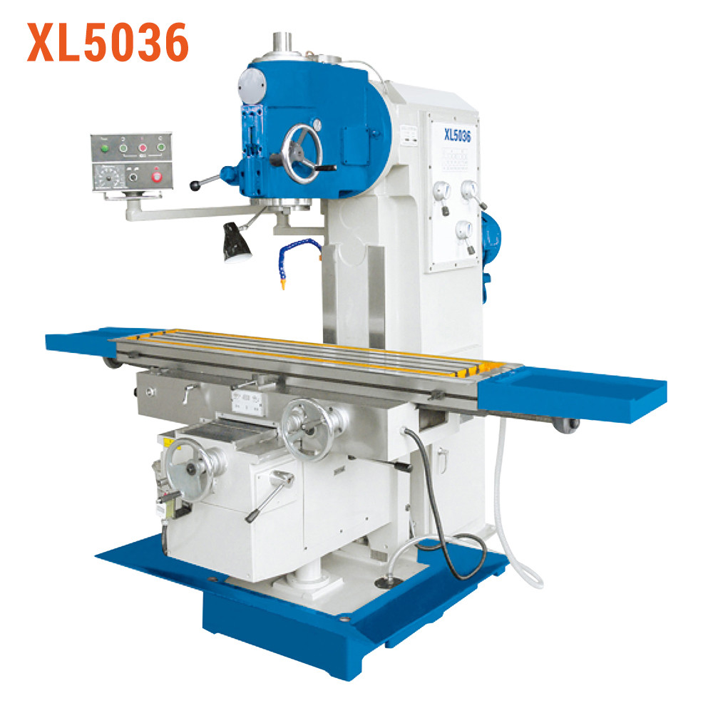 Milling machine XL5036 knee type with swivel head