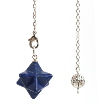 Crystal pendulum Melkaba star semi jewel Pendant