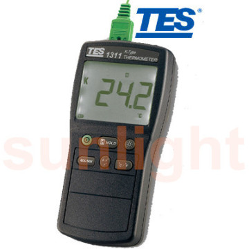 TES-1312A Dual Channel Digital K Type Thermometer