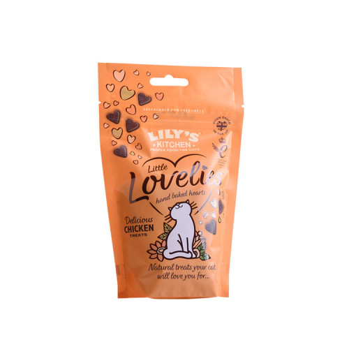 compostable printing cat food pouch with clear window