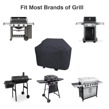 BBQ Grill Cover - Double Layer Waterproof Fit for Weber, Char-Broil, Nexgrill & Brinkmann