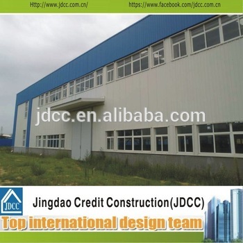 Best selling Prefabriacted steel structure warehouse shed JDCC001