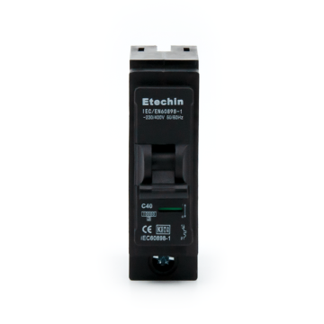 High Quality ETM6 Miniature Circuit Breaker MCB Mini 1p 10KA Kema 15Amp 1 Pole Overload Home Safety Manufacturer