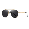 Metal Round Sunglasses Metal Men's UV Protection Sunglasses Supplier