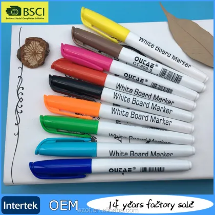 2017 Whiteboard Pen Markers for Kids Stationery - White Board Marker Pen OT-809-3