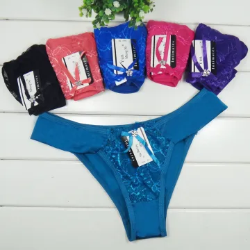 Yun Meng Ni brand sexy satin bikini panties lady panty