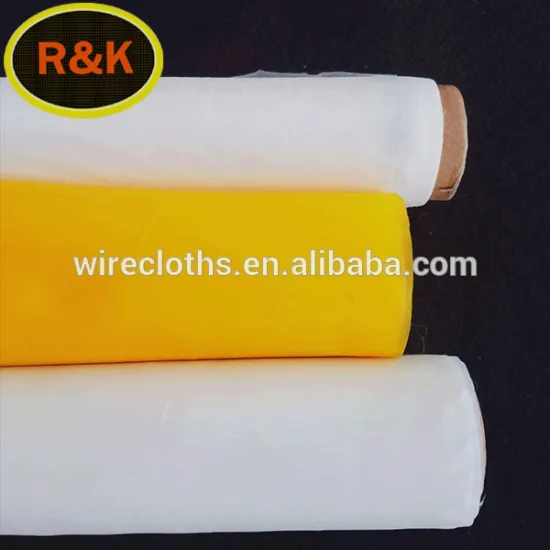 Polyester and nylon bolting cloth