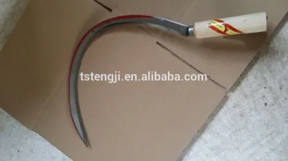 TANGSHAN CITY WOODEN HANDLE GARDEN TOOLS SICKLE S202