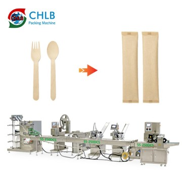 Full Automatic Packing Line: Plastic Spoon Packaging Machine