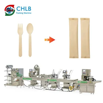 Full Automatic Packing Line: Plastic Spoon Packaging Machine