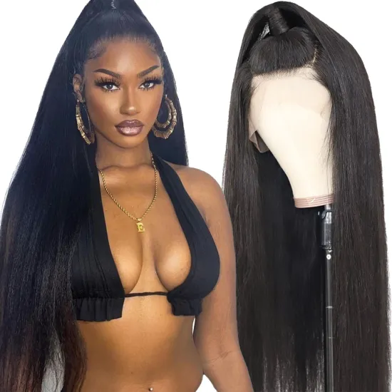 150% 220% Lace Frontal Human Hair Wigs For Black Women,Wholesale Price Brazilian Virgin Hair Transparent Lace Front Wig