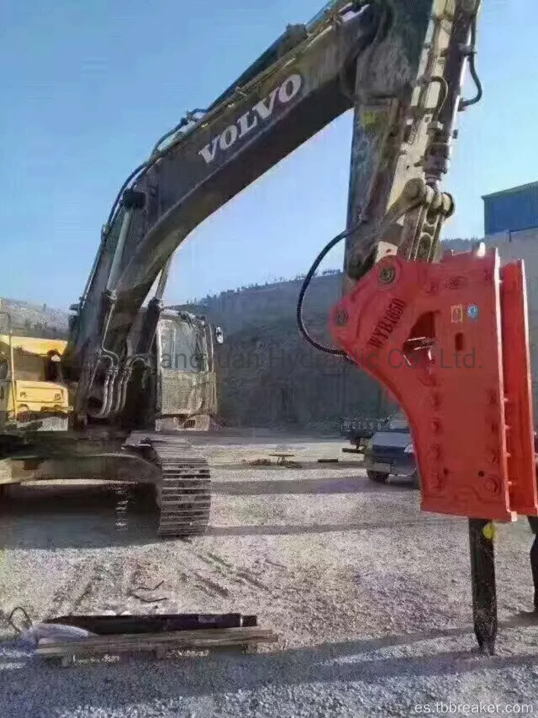 Jack Hammer Rock Breaker Excavator Adjunto