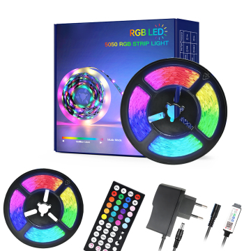 Hot Selling Tuya Wi-Fi Enabled Flexible LED Light Strips - 5m, 10m, and 15m Outdoor Options with 5050 SMD RGB Technology and Waterproof Design