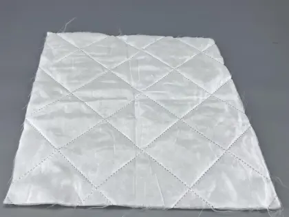 Agricultural greenhouse insulation blanket production
