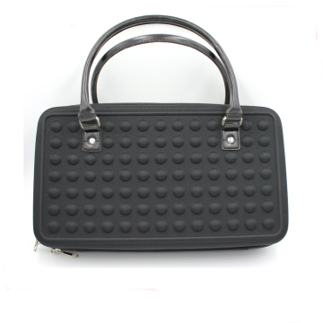 Fashion Style  portable PU handle tool case