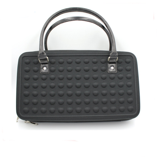 Fashion Style portable PU handle tool case