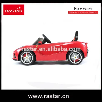 Rastar 2016 kids toys 2.4G radio control ride on car 12v