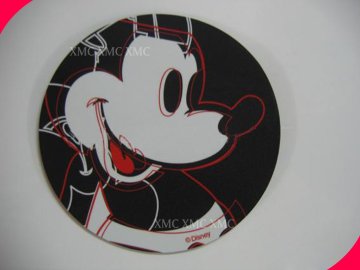 Promotional Mickey Mouse Round Home Carpet Customize Mouse Pads Oversized