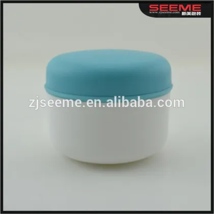 round cosmetic pp baby skin whitening facial cream jar