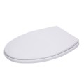 Durable White Plastic Hygienic Toilet Seat Cover