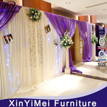 Brand new wedding crystal backdrop