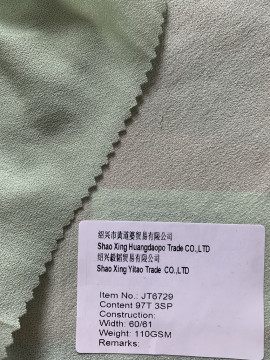 High Quality 97%T 3%SP Width 60/61 Fabrics