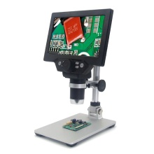 Mustool G1200 12MP 1-1200X Digital Microscope 7 Inch HD LCD Display 500X 1000X Microscopes Continuous Amplification Magnifier