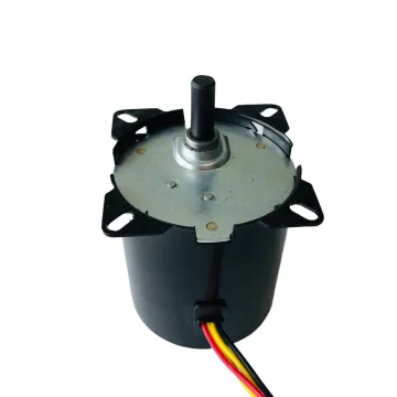 64TYD AC Gear Motor AC24V 110V 220V 15rpm for CNC Lubrication Pump, Deoiler, Skimmer