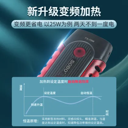 JR SOBO Fish Tank Heating Rods: FX Series (FX-25W, FX-50W, FX-75W, FX-100W, FX-150W) - Automatic Constant Temperature Control for Aquariums and Turtle Tanks