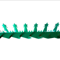 PVC Green Coated Wall Spike