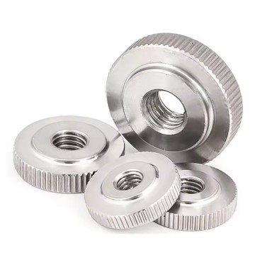 Verzinkte Stahlmuttern und Schrauben: M3 bis M10 Knurled Daumenmuttern