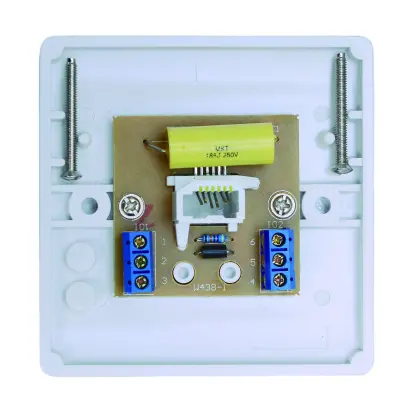 1 GANG TELEPHONE SOCKET - MASTER