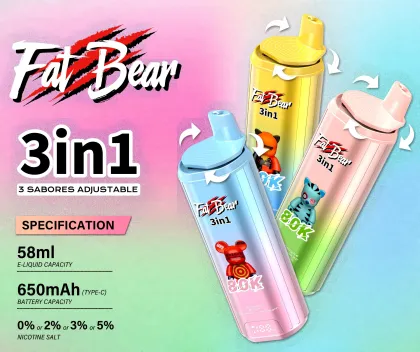 EU Hot Sale Fat Bear 80000 Big Puff