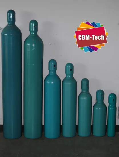 GB5099,219 Series,15MPa High Pressure Seamless Steel Oxygen Gas Cylinders