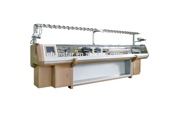 4 system 100 inch computerized flat knitting machine