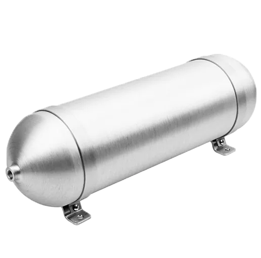 2 Gallon 5 Ports 12V Air Suspension Tank - Air Source Aluminum Seamless Tank 200 PSI