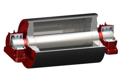 Gruv- och mineralindustrin Transportbandskiva