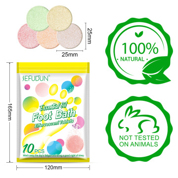 SEFUDUN Wholesale Spa Supplies: Manicure, Pedicure, Hand & Foot Care Effervescent Bath Tablets