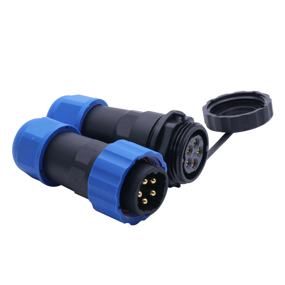 1set Waterproof SP/SD20 Docking Aviation Plug Socket Male + Female 1/2/3/4/5/6/7/9/12/14 Pins IP68 SP20 20mm Aviation Connector