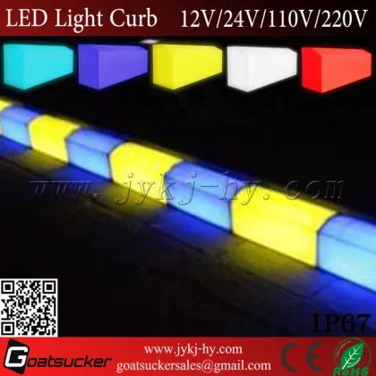 2017 Steppingstone Concrete Curbs LED light , Steppingstone kerbs Curbs , plastomer outdoor lighting