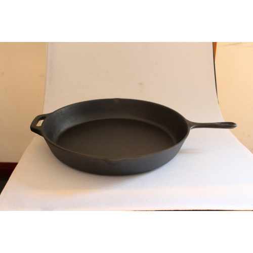 Pre-seasoned Cast Iron camp fry pan