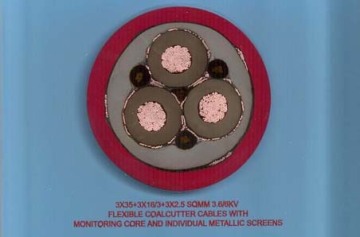 Ruber Insulated Electrical Cable For Rated Voltage 3.6/6kv~26/35kv Xlpe Power Cable